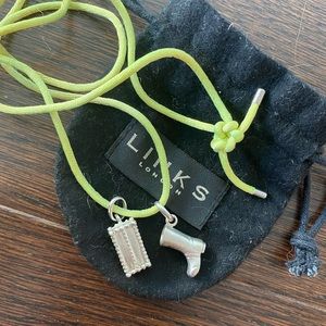 Links of London - welly boot steamer trunk charm